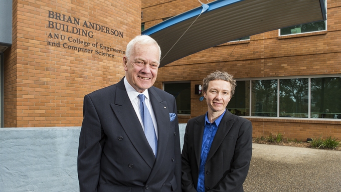 Building named to honour Brian Anderson
