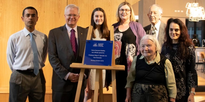 Mathematician’s legacy continues with official building opening
