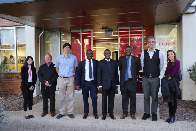 Botswana International University of Science and Technology visits ANU
