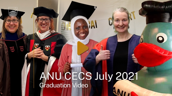 Watch our July 2021 CECS graduation video
