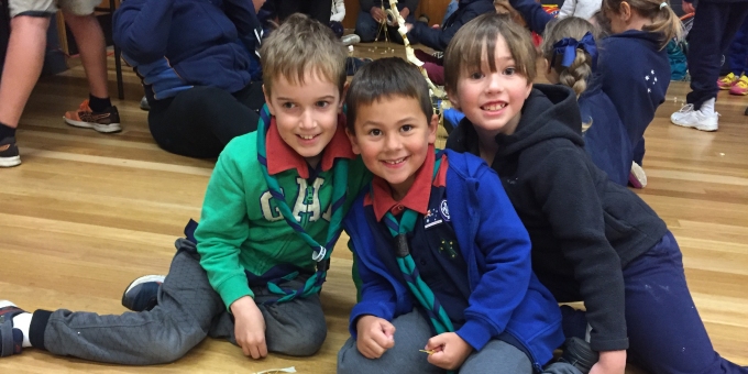 Joey Scouts and Junior Guides let their imaginations run wild
