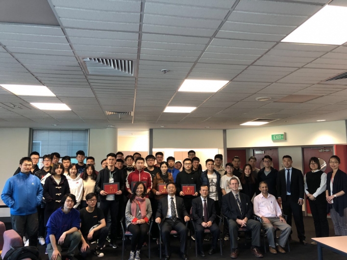 Senior Shandong University, Weihai Delegation Visited ANU
