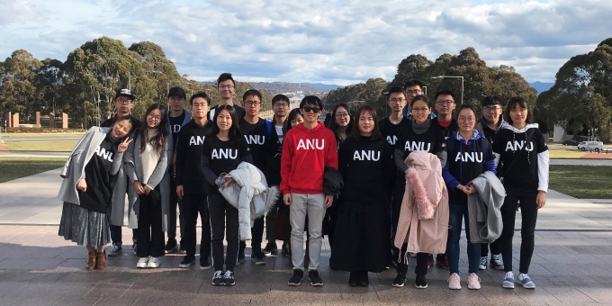 Students experience ANU through CECS Winter Study Tour
