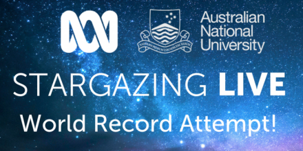 Stargazing event banner