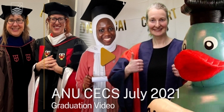 ANU CECS July 2021 graduation video