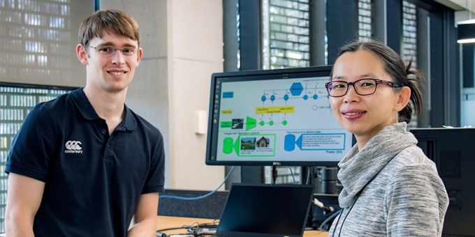 PhD Student Alexander Mathews and Dr Lexing Xie 