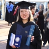 Feiyue Tao was caught completely off guard when she learned she would be awarded a Postgraduate Medal for Academic Excellence, 