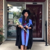 Dr Astha Sharma on graduation day, 7 February, 2022. She had received her PhD the previous year.