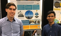 ANU Engineering students Jordan Smith and Veekshith Kurapati