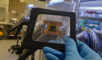 A new type of solar cell with ultra-high efficiency. Photo: Dr The Duong/ANU